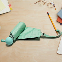 5 Fold Manual Open Umbrella With Capsule Case | Windproof, Sunproof & Rainproof with Sturdy Steel Shaft & Wrist Straps | Easy to Hold & Carry | Umbrella for Women, Men & Kids